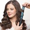 MINOO Electric Portable 19mm/25mm/32mm Flat Pipe Curling Iron Clip 100% Tourmaline Ceramic PTC 60s Fast Heat LED 150/210