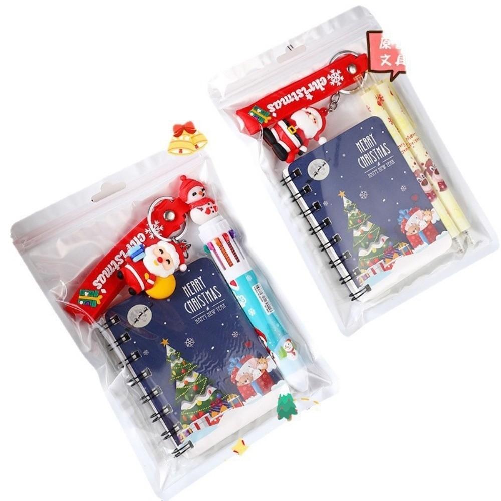 Gel Pen Holiday Gift Set 3-in-1 Festive Stationery Kit Perfect Xmas Gift Bundle Xmas Gift