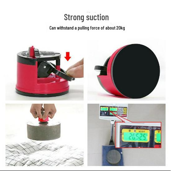 Компактная кухонная точилка для ножей на присоске с двухсторонним точильным камнем из вольфрамовой стали