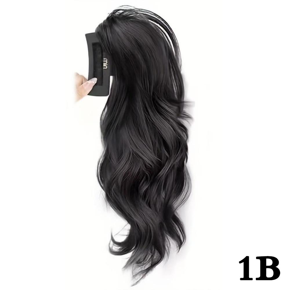 MISS WIG Синтетические 12-дюймовые большие зажимы для волос в хвосте, короткие волнистые заколки для волос, парик для женщин, для вечеринок