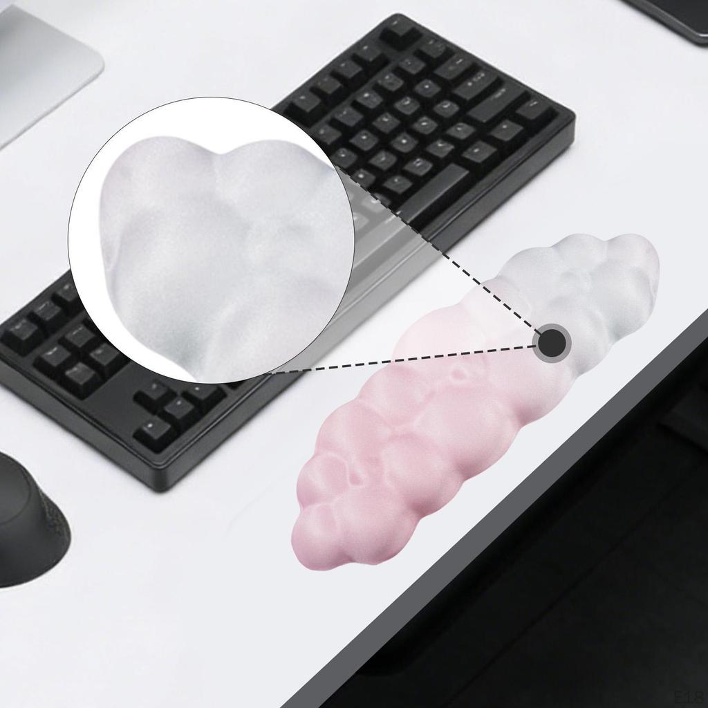 Keyboard Wrist Computer Arm Rest AntiSlip Laptop Desk Elbow Pad Cushion for Game Family Friends