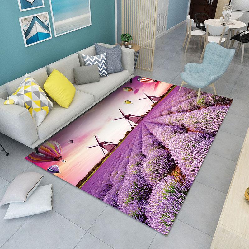 3D Современный Светлый Роскошный Домашний Ковер Скандинавская Гостиная Спальня Прикроватное Мультяшное Османское Одеяло