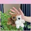 Charming Small Plush Dog Keychain With Ultra Soft Pp Cotton Filling And Stylish Design