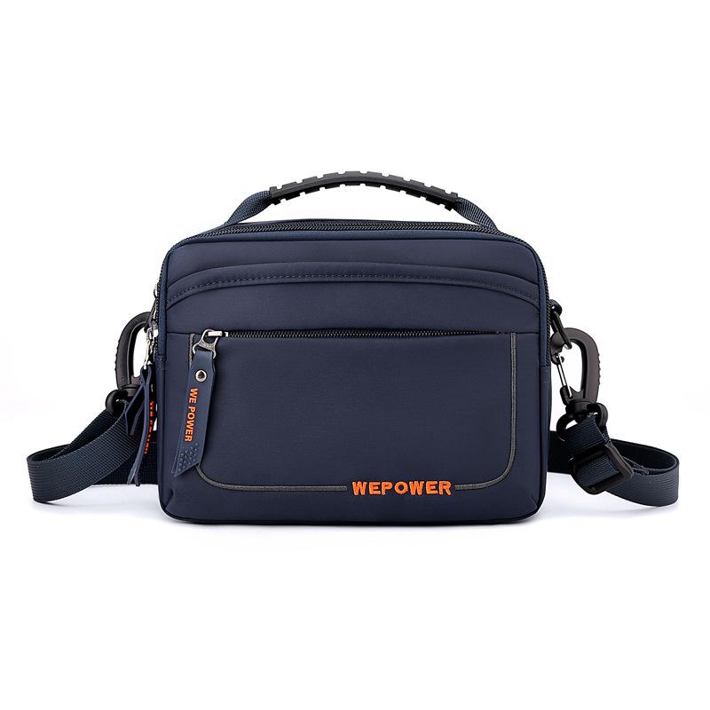 Casual Men's Messenger Bag Anti-splashing Outdoor Shoulder Bag Multi-functional Travel Fanny Pack Hanging Bag