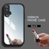 Ультратонкий силиконовый мягкий чехол с зеркалом на заднюю панель, противоударный защитный чехол с полным покрытием для камеры Huawei Honor iPhone Infinix Vivo