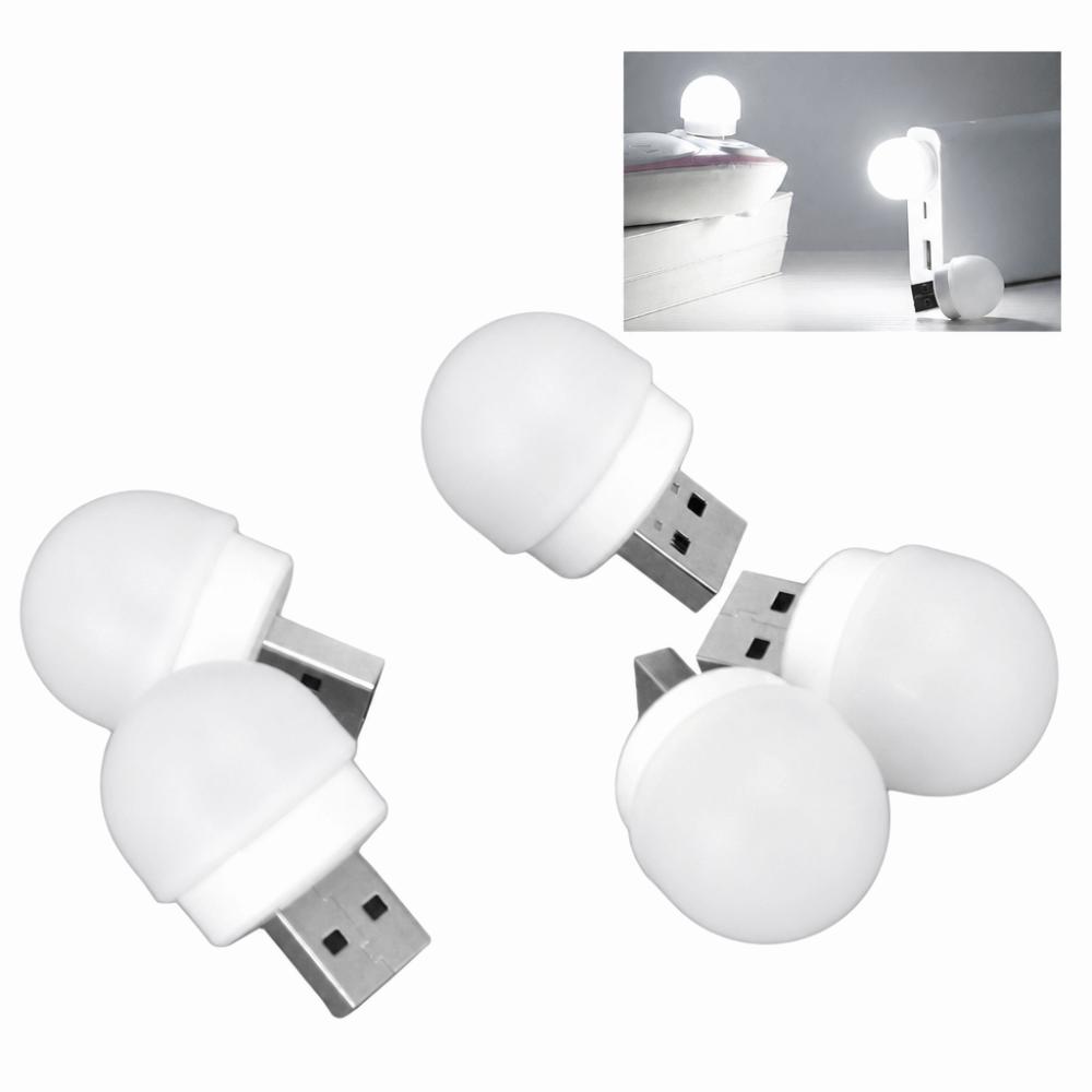 5 Pack Portable 5V USB Night Light Mini 1W Night Light USB Powered Plug in LED Night Light Kitchen