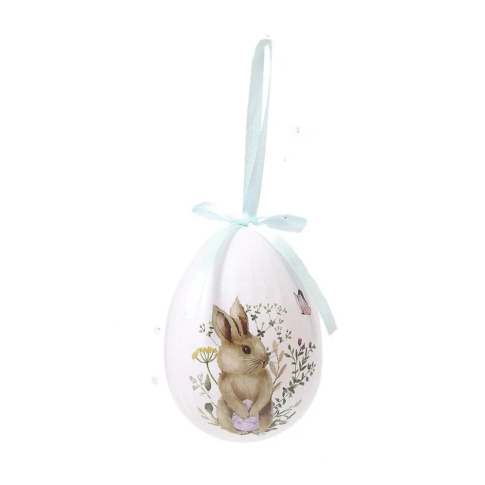 Christian Easter Rabbit Plush Doll Soft Fluffy Easter Bonnie Rabbit Doll PP Cotton Comfortable Animals Stuffed Toy