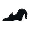 Stretched Cat Door Stopper Wedge Anti-slip Windproof No Drilling Anti-collision Carpet Tile Concrete Wooden Floor Black White Kitten Decorative