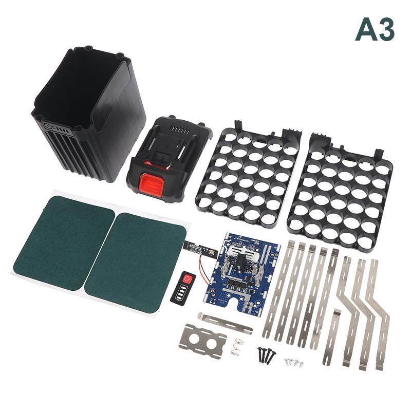 Корпус для Li-Ion аккумулятора Bl18650 на 10/20/30 ячеек, плата защиты от перезаряда/переразряда, корпус-коробки для аккумуляторов Mak 36V 60A