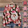 Women'S Christmas Sweater Cute Fun Christmas Sweater Fall And Winter Long Sleeve Knitted Sweater