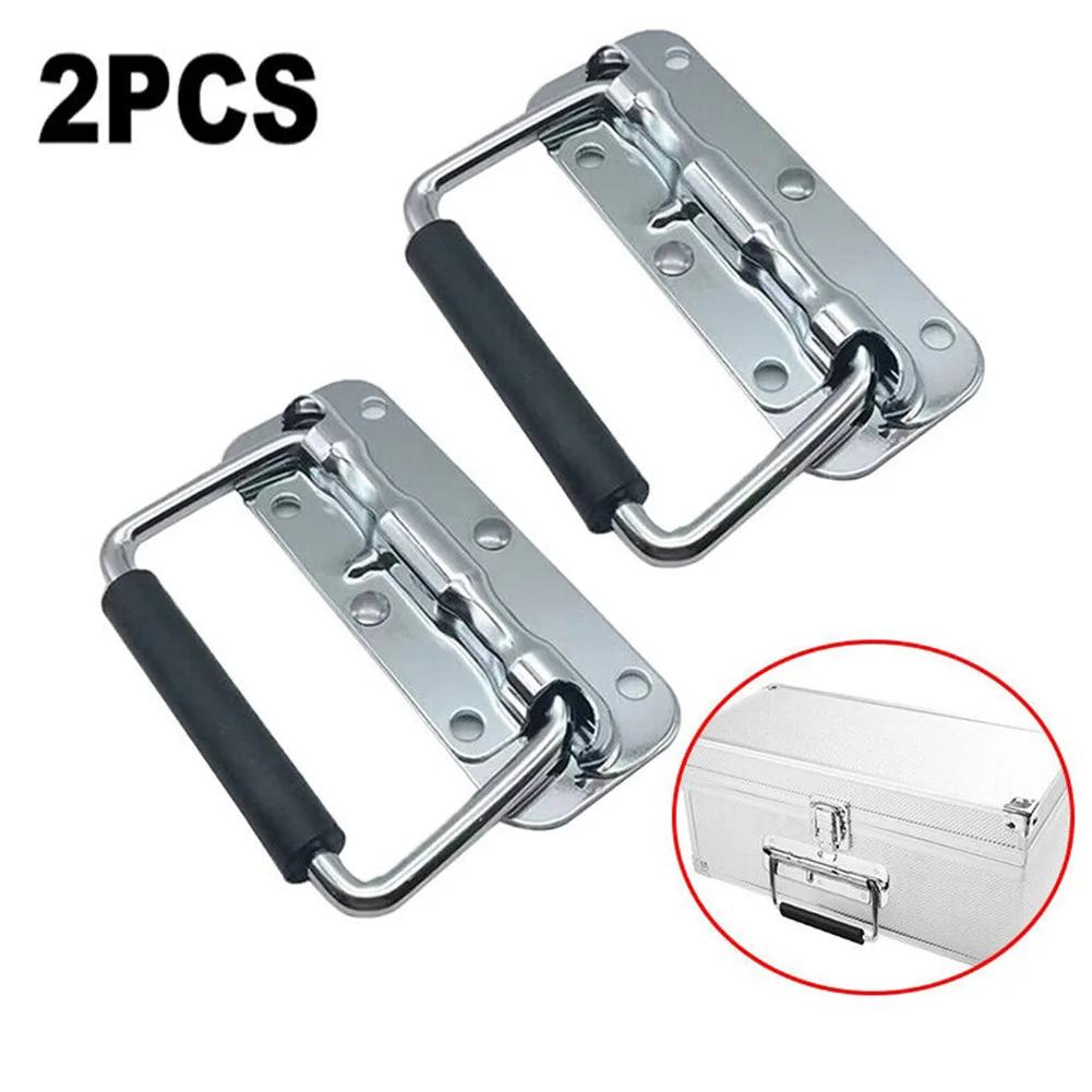 Ручки для шкафов Ручка для ящиков Пружинная ручка Ручка для дверей гардероба Деревянная коробка Несущая промышленная складная ручка