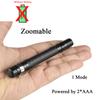 Mini LED Flashlight XPE Portable Zoom Pen Light Waterproof Torch Camping Emergency Outdoor Walking Lantern Keychain Flashlight