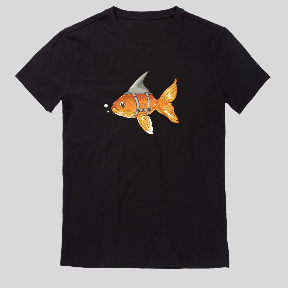 Fish Sea With Shark Fins T Shirt