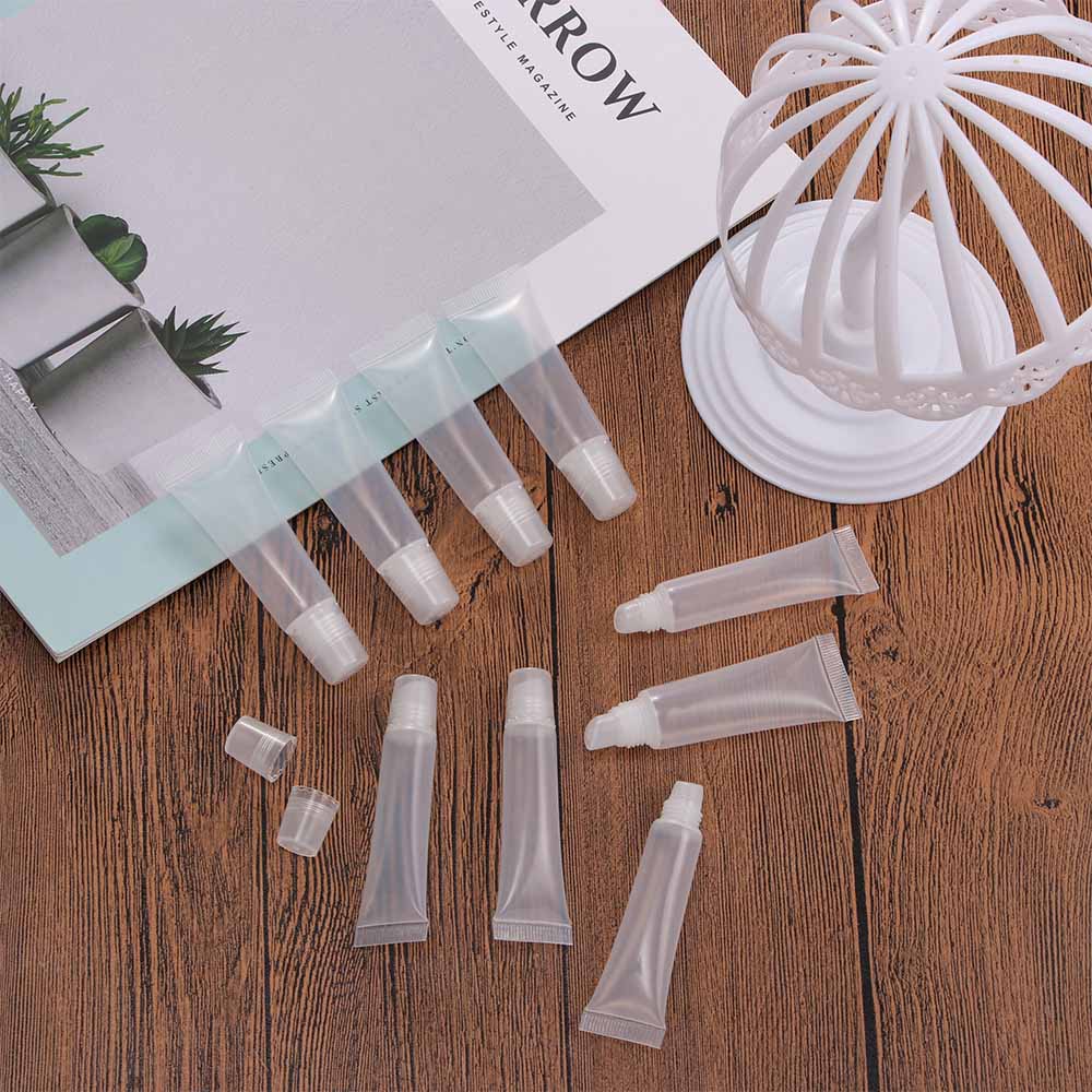Empty Lip Balm Soft Tube Lipstick Tube Cosmetic Containers Cosmetic Tools Lip Gloss Tube