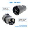 32A 22KW EV Charger Adaptor For Type 2 To GBT Charging For Electric Vehicle Connector Type 2 To Type 1 SAE J1772 7.2KW Conventor