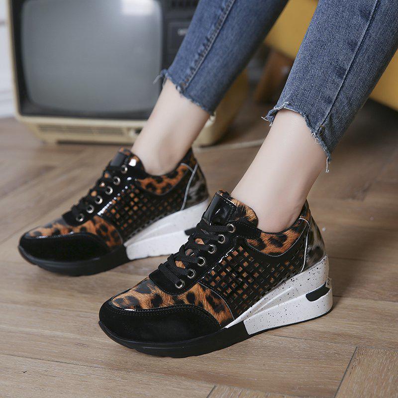 Quality Women Casual Shoes Comfortable Womens Height-increasing Shoes Spring Lightweight Women Walking Shoes Zapatillas De Mujer