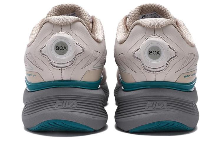 Men's Sneakers FILA BOA JOGGER M'S Cushioning Wear-Resistant Low-Top Casual Running Shoes Men's Silver Gray