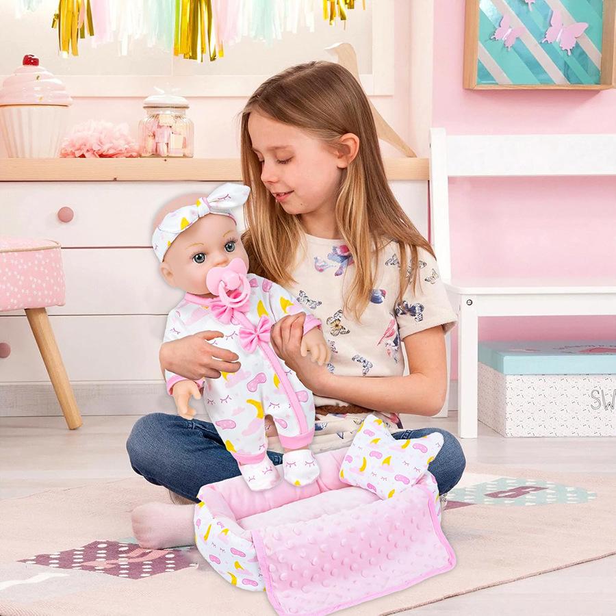 Butterfly Bei New 30CM Rebirth Doll Одежда Аксессуары Костюм 12 дюймов Детская Успокаивающая Кукла Мягкая Резиновая Детская Игрушка