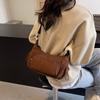 Spring Women's Bag Multi-pocket Locomotive Bag Internet Celebrity Same Super Fire Solid Color Spice Girl Versatile Armpit Bag