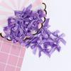 100pcs/set Small Headwear Accessories Appliques Sewing Wedding Decoration DIY Craft Satin Ribbon Bow