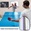 Pickleball Paddle Bag with Buckle Smooth Zipper Large Capacity Portable Multifunctional Storage Bag Neoprene Material Table Tennis Bat