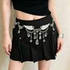 Adjustable Metal Belly Chain Elegant Body Chain Decor Fashion Pearl Waist Chains  Birthday Gift