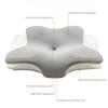 1pcs Mid Concave Butterfly Shaped Memory Pillow Slow Rebound Memory Cotton Headrest Neck Protection Pillow Ergonomic Design Traction Pillow Beding
