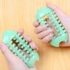Hand Finger Massager Dual Roller Joint Relaxing Beauty Nail Plastic Massage Tool