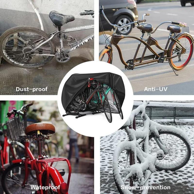Waterproof Bike Cover Rain Dust Bicycle Cover Anti-UV Protection Bike Outdoor Rain Cover Size 5 S/M/L/XL/XXL With Lock Hole