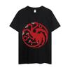 House of the Dragons T Shirt Men Couple Combination Clothes Short Sleeve Collar Fashion Woman Cotton