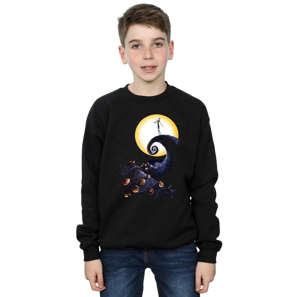 Disney Boys Nightmare Before Christmas Cemetery Sweatshirt