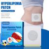 10Pcs/Box Hyperlipemia Patch Mild To Skin Balance Cholesterol Natural Ingredient Lower Lipids Control High Blood Pressure Plaster for Body