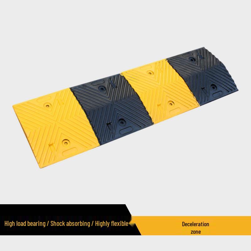 Heavy-Duty Rubber Speed Bump