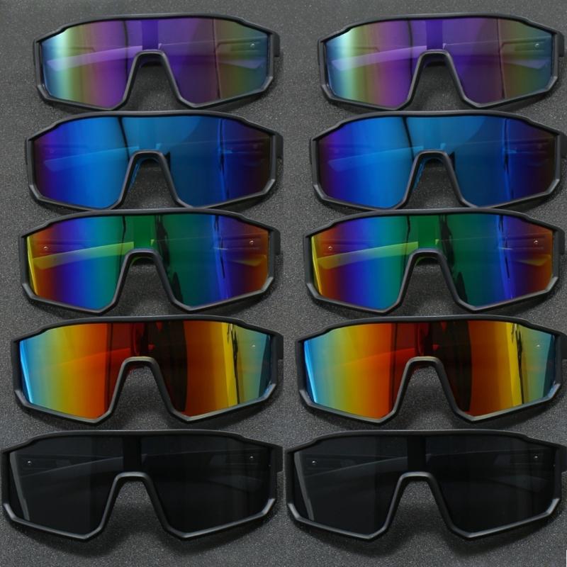 10 шт. Новые мужские велосипедные солнцезащитные очки Женские уличные очки для велоспорта MTB Вождение Велосипедные очки Спортивные очки для бега, пеших прогулок Защитные очки UV400