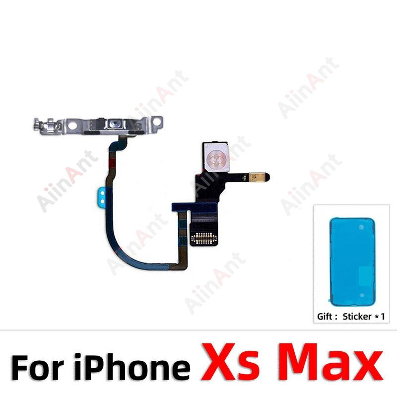 Power Volume Buttons FlashLight Power Flex Cable For iPhone 11 Pro X XR Xs Max 5s SE 6s 7 8 Plus SE 2 3 2020 2022 With Sticker