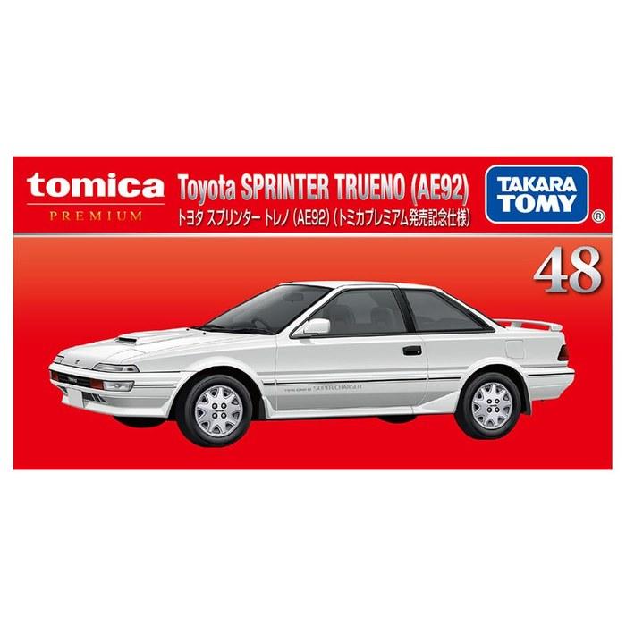 [Takaratomy] Tomica Premium 48 Toyota Sprinter Trueno (AE92) (Томика Премиум Издание в честь выпуска) Металлическая модель, 6+