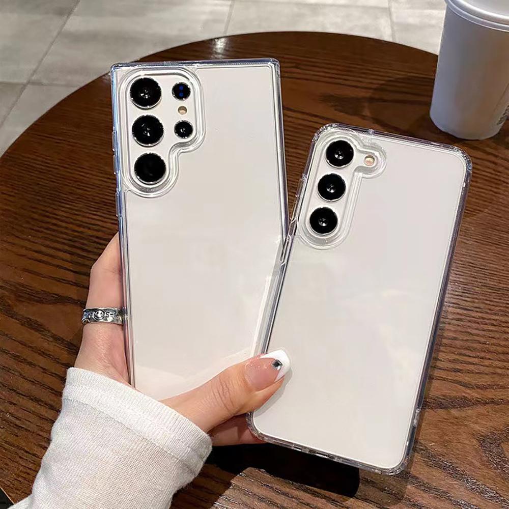 Transparent Phone Case For Samsung A57 A56 5g A16 S26 S25 S24 S23 S22 Ultra A37 A07 A17 A55 A54 A26 A06 A36 Silicone Soft Cover