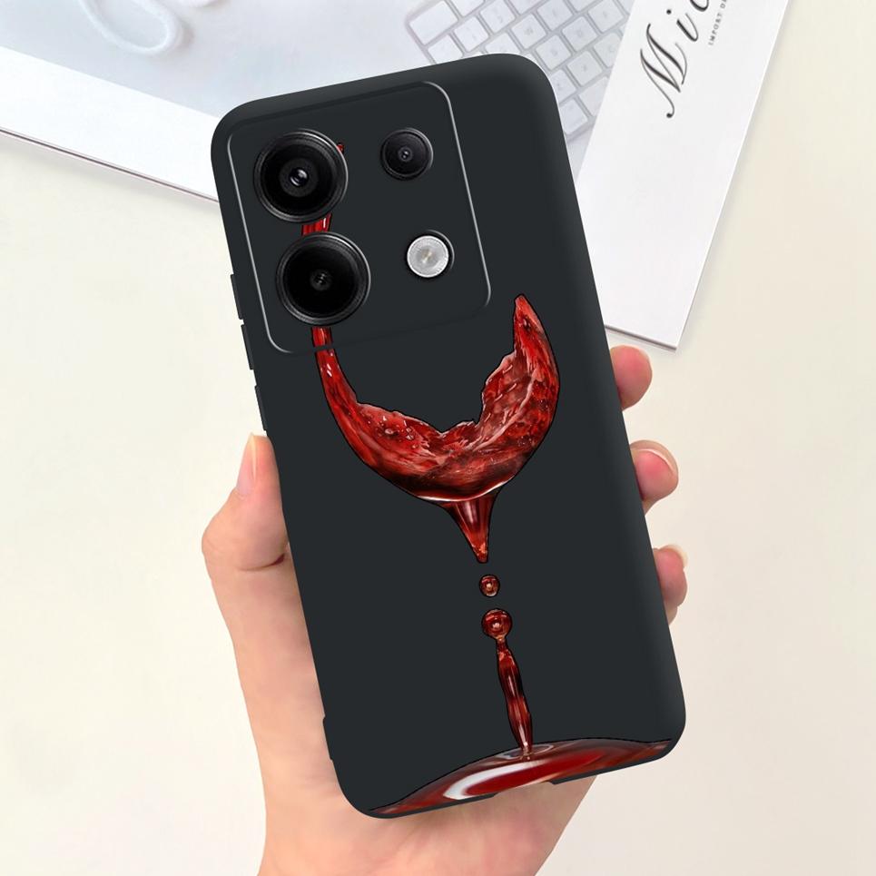 For Xiaomi Poco X6 Pro 5G Phone Case Xiaomi Poco M6 Pro 4G Back Cover Cartoon Cool Style Child's Coque Funda Soft Silicone TPU