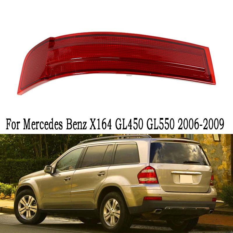 Car Rear Fog Bumper Reflector Light For Mercedes-Benz GL Class X164 GL320 GL450 GL550 2006 2007 2008 2009 1648201174 1648201274