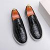 Модные классические мужские мокасины Slip on белые свадебные мужские туфли повседневные мужские деловые мужские модные мокасины роскошные кожаные туфли для мужчин