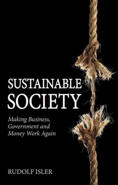 The Sustainable Society : Making Business, Government and Money Work Again Book