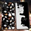 Мультяшный Чехол для Телефона с Кошкой для Xiaomi Poco F4 F3 X3 X4 X5 GT NFC M3 M4 11 Ultra 12 12T 13 Note 10 Pro Lite 5G Силиконовый Чехол Capas