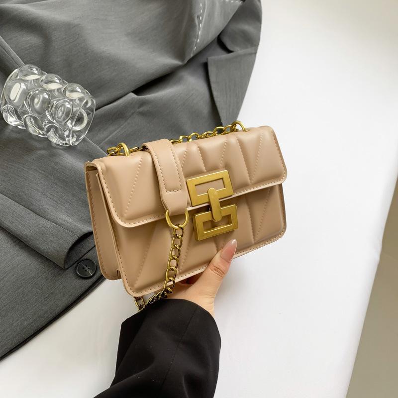 Нишевая ретро-сумка, новая летняя простая и модная сумка через плечо, повседневная ретро-квадратная сумка