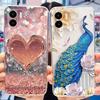 For Xiaomi Redmi A2 Case Redmi A2+ Cute Dinosaur Cartoon Back Cover Phone Cases For Redmi A2 Plus A2+ RedmiA2 Soft Fundas Bumper
