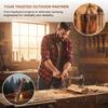 35 см Прочная ручка для топора из массива дерева, ручной работы, замена для небольших садовых топоров, подходит для кемпинга и работ на открытом воздухе