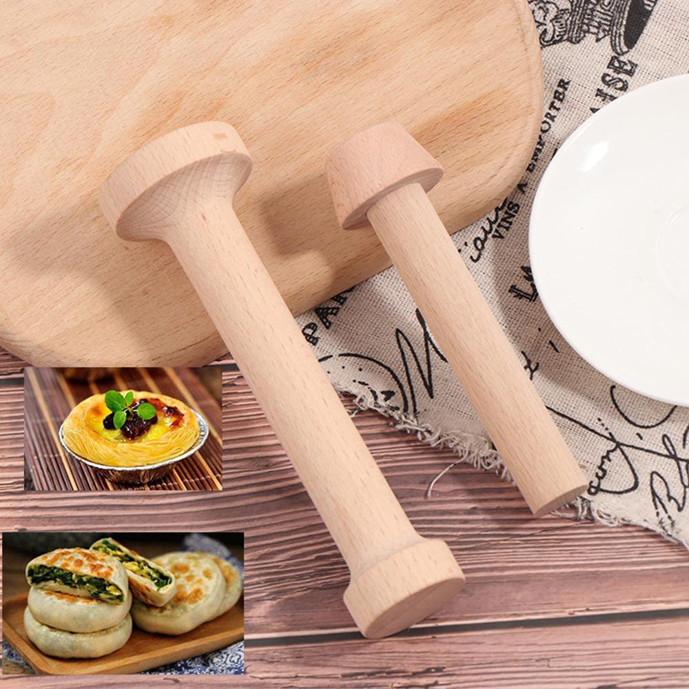Mold Baking Supplies Pastry Pusher Pastry Pusher Cake Tools Egg Tart Tamper Wooden Egg Tart Mould