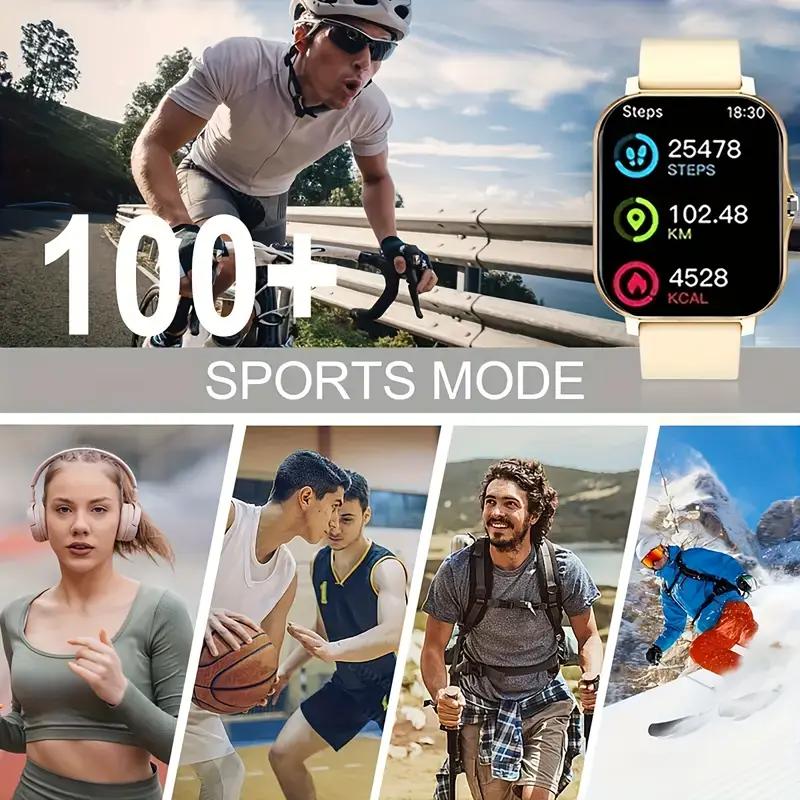 Новые умные часы Bluetooth с функцией разговора, монитором кислорода в крови/артериального давления, умные часы для женщин и мужчин, праздничный подарок