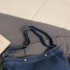 Crossbody Bag Vintage Handbag Shoulder Bag Simple Tote Bag Fashionable Denim Canvas Bag  Travel