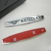 B-Bentley-B Metal Car LOGO Decals Badge Decoration Stickers Accessories For Bentley Flying Spur Continental GT Bentayga Mulsanne GH1