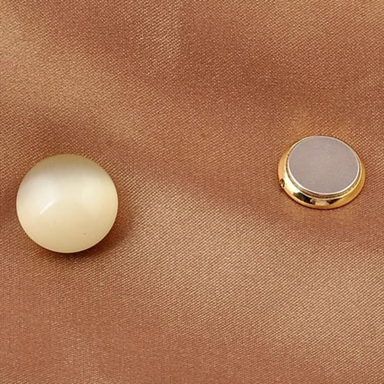 Брошь на булавке в форме сердца, магнитная женская искусственная жемчужина, без следов, зажим для шарфа, декор для одежды